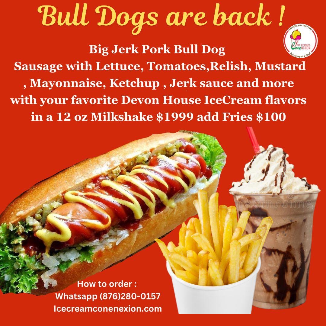 Bull Dawg Combo with Milkshake