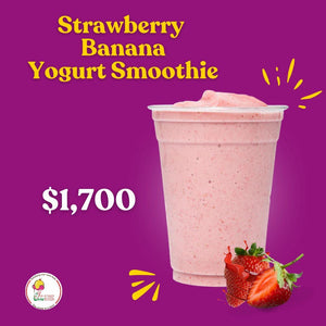 Strawberry Banana Yogurt Smoothie