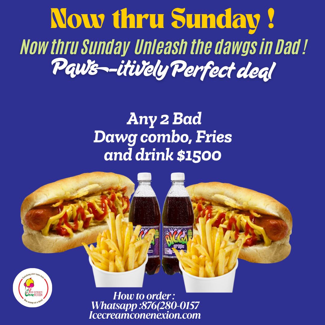 2 Bad Dawg Combos with Fries & Soda
